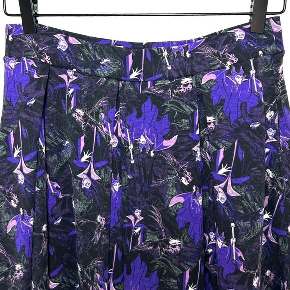 Lularoe Women’s Madison Disney Villians Maleficent Knee Length Skirt Size Small - Picture 4 of 6
